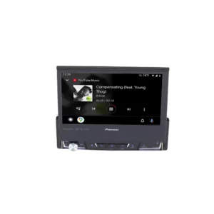 6.8" Motorized Single-Din Av Receiver 50W X4/ 6x RCA Hevolt / CP / AA / Alexa / Maestro - Image 2