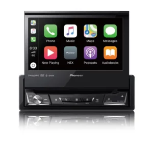 6.8" Motorized Single-Din Av Receiver 50W X4/ 6x RCA Hevolt / CP / AA / Alexa / Maestro - Image 8