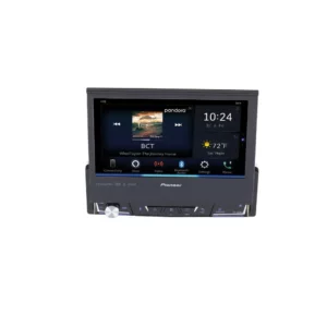 6.8" Motorized Single-Din Av Receiver 50W X4/ 6x RCA Hevolt / CP / AA / Alexa / Maestro - Image 6