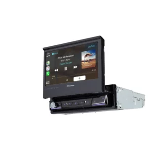 6.8" Motorized Single-Din Av Receiver 50W X4/ 6x RCA Hevolt / CP / AA / Alexa / Maestro - Image 5