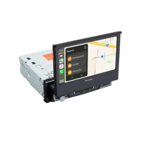 6.8" Motorized Single-Din Av Receiver 50W X4/ 6x RCA Hevolt / CP / AA / Alexa / Maestro - Image 3