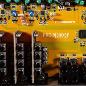 8 CHANNEL CLASS AB AMPLIFIER(STEREO 4Ω: 4 X 90W CH1-4 + 4 X 170W CH5-8; STEREO 2Ω: 4 X 115W CH1-4+ 4 X 220W CH5-8; BRIDGED 4Ω: 2 X 230W CH1-4 + 2 X 440W CH5-8;PRE-OUT: 4X PRE-OUT 8V CH9-12) - Image 6